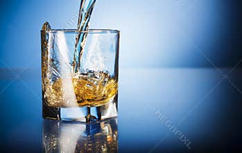 Glass of whisky