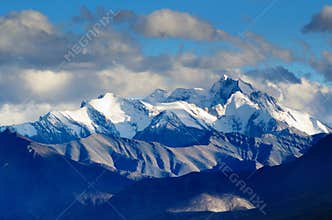 Himalayas mountains landscape