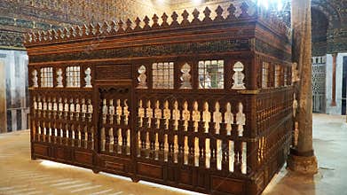Mausoleum of Imam Al Shafi\'i. Tomb and Mosque of Imam Shafi, Cairo, Egypt.