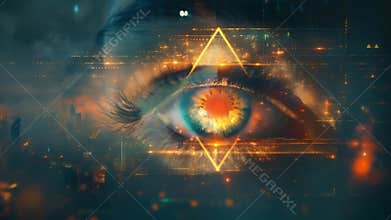 A mysterious combination of symbols this artwork is a visual representation of the elusive quest for alchemical mastery