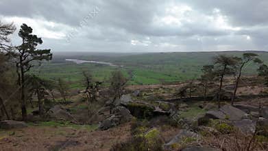 Destination scenics at The Roaches in the Peak District National Park