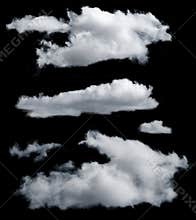 Isolated clouds