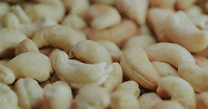 Macro shot: Selected cashew nut, delicious and healthy food