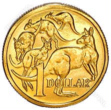 Australian One Dollar Coin