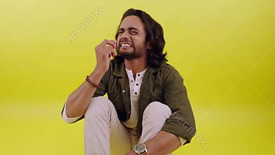 Man suffering from mental health