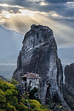 Roussanou Monastery
