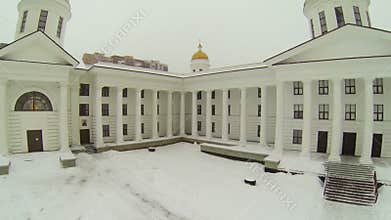 Cathedral Apostles Cyril and Methodius at winter