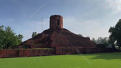 Chaukhandi Stupa sarnath. Buddhist monument. Buddhist monument sarnath varanasi. Buddhist pilgrimage sites. Chaukhandi Stupa