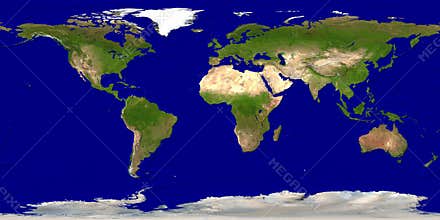 Earth map