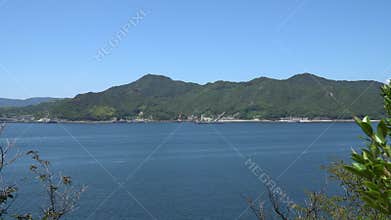 Gorgeous View of Karuga Seaside in Kure City, Hiroshima Prefecture