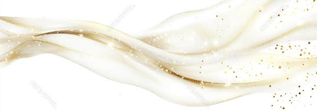 PNG file with yellow sparks glitter special light effect. Transparent background with sparkles. Merry Christmas abstract