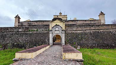 Fortress of Santa Luzia, Elvas, Portugal. Garrison Border Town of Elvas and its Fortifications