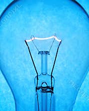 Light bulb close-up