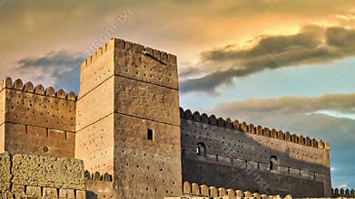 Gouvernorate Ash Sharqiyah, Jalan Bani Bu Ali, Fort