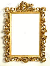 Gold frame