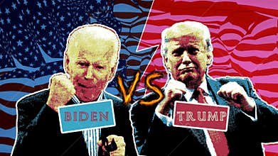Biden vs Trump, united states presidential election 2024