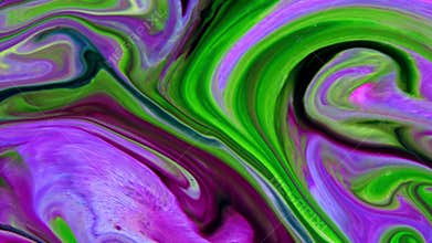 Slow Motion Macro Abstract Pattern Artistic Concept Color Surface Moving Surface Liquid Paint Splashing Art Design Texture