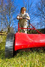 Spring mowing