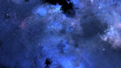 Cosmic clouds looped