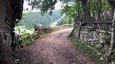 Maden village in Black Sea region, Turkiye