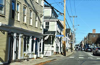 Road of Old Houses in Historic Newport