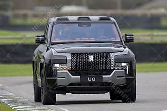 BYD Yangwang U8 1184bhp plug-in hybrid SUV on track at the Goodwood Motor Circuit