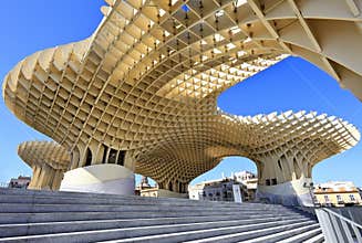 Metropol Parasol in Plaza de la Encarnacion, Sevilla