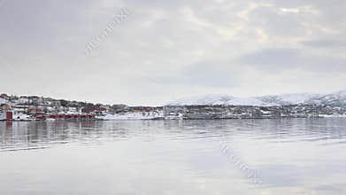 A View of Stenseng, a Locality in Alta, Finnmark