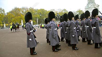 Marching bands at Buckingham Palace