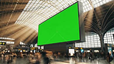 Airport_Station light beam soft scatter scene 3 with light beam soft scatter effect - airport_station style featuring cinematic,