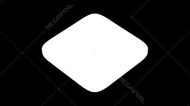 Red round cancel button