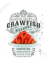 NOLA Collection Louisiana Crawfish Background