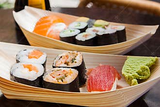 Fresh sushi