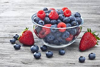 Bowl Berries Fruit Food