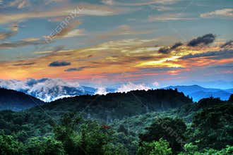Smoky Mountain Sunrise