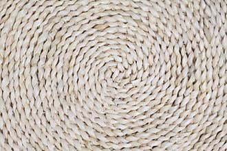 straw cushion texture