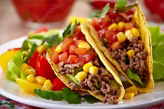 Mexican food Tacos