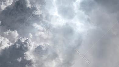 the sky was dark and thunderstorm ultra HD