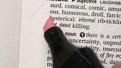 Risk highlighted in pink