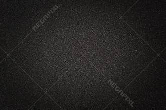 Black asphalt texture