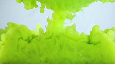 Underwater Colorful Ink Spread