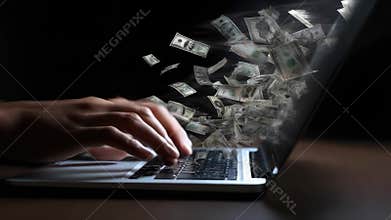 Vishing pharming breach: scam deception, fake tech support, phishing message, online vulnerability, social scam, investment fraud