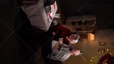 husband and wife celebrate birthday