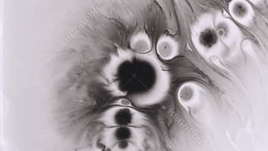 Dye blot leaking fluid paint drop water splatter