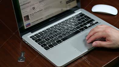 TrackPad and USB Laptop