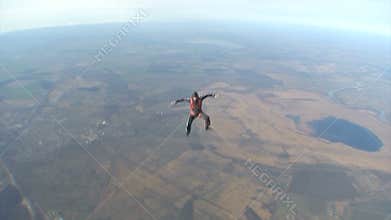 Skydiving video.