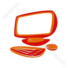 Red computer