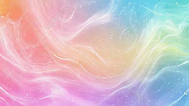 Colorful abstract gradient background creating soft wave patterns