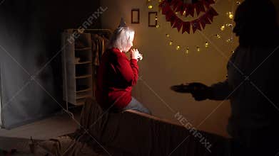 husband and wife celebrate birthday