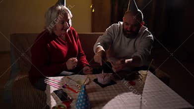 husband and wife celebrate birthday